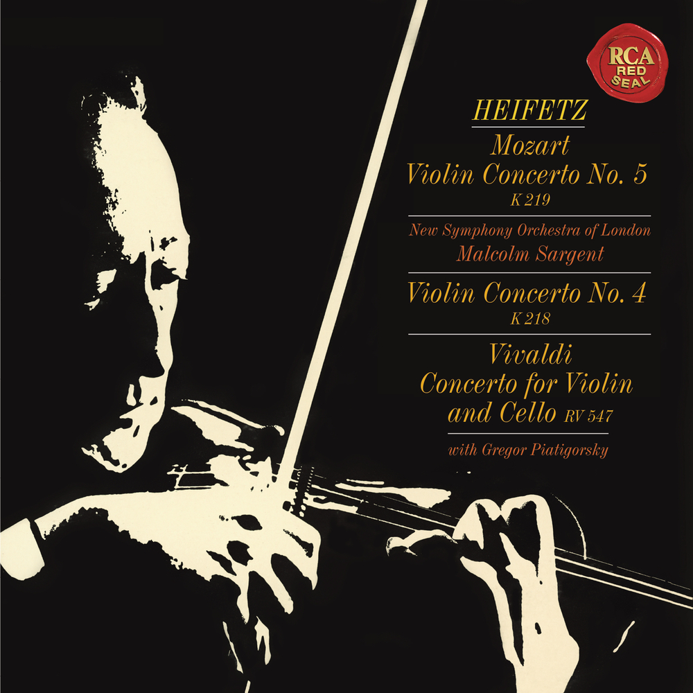 Jascha Heifetz Mozart: Violin Concerto No. 5 in A Major, K. 219 "Turkish"